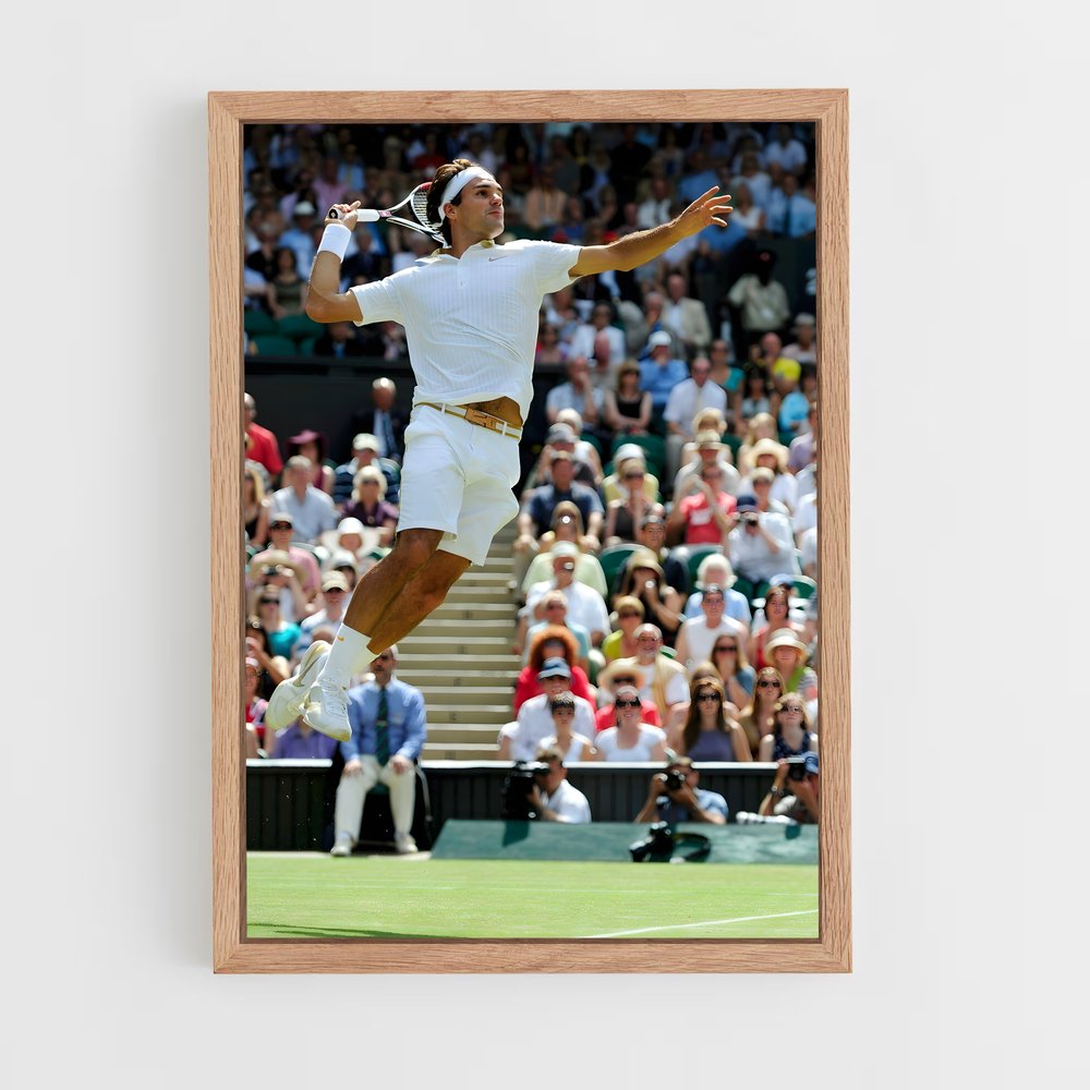 Poster L'Ascension de Federer – affiche Tennis (vue 4)